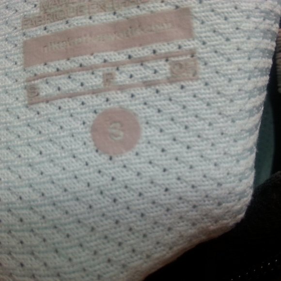 Nike Jacket Windrbreaker  Running Dri Fit Hooded Women's Small Black Blue - Picture 11 of 12